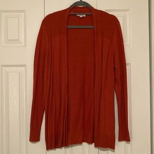 Loft Outlet Burnt Orange Cardigan